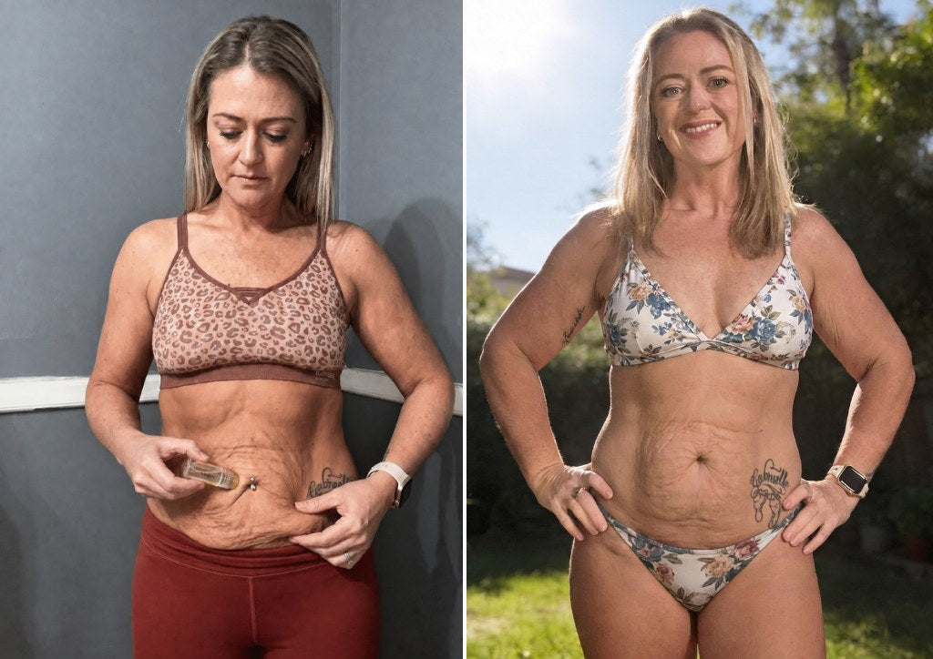 Before and after — Gina