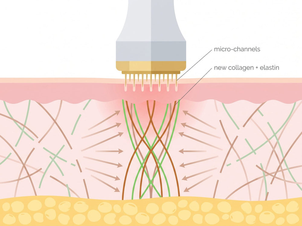 How microneedling wakes the skin's repair response and the body rebuilds